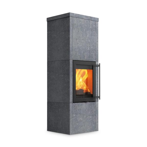 Speicherofen Lotus QM40 Speckstein Griff Classic Black 2,2 / 5,7 kW