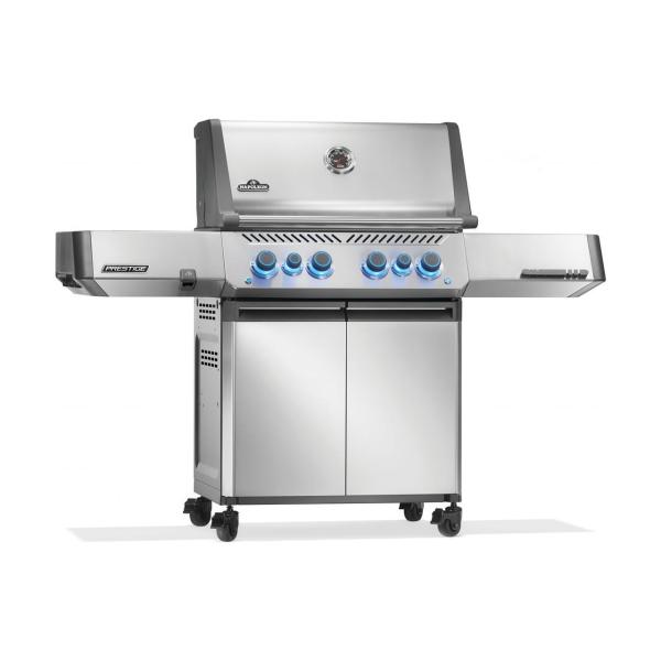 Gasgrill Napoleon Prestige 500 Edelstahl mit SIZZLE ZONE und Infrarot-Heckbrenner (2025)