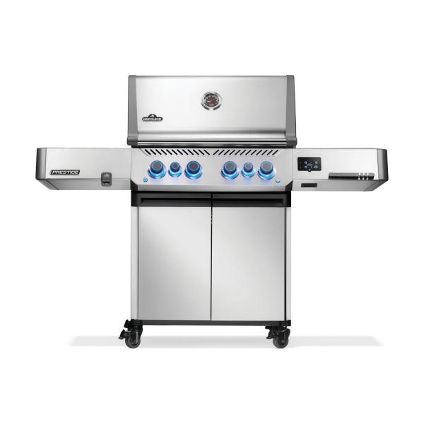 Gasgrill Napoleon Prestige 500 Connected Edelstahl mit SIZZLE ZONE und Infrarot-Heckbrenner (2025)