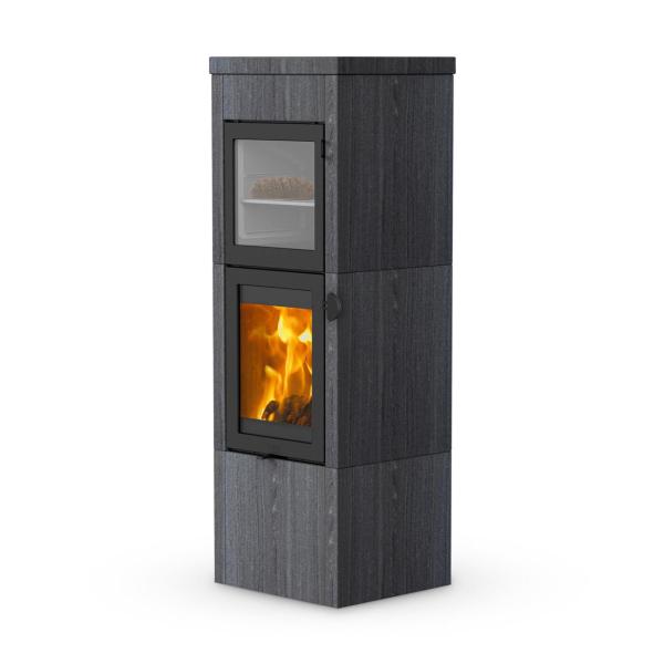 Kaminofen Lotus QM 40 Indian Night Warmhaltefach 5,7 kW