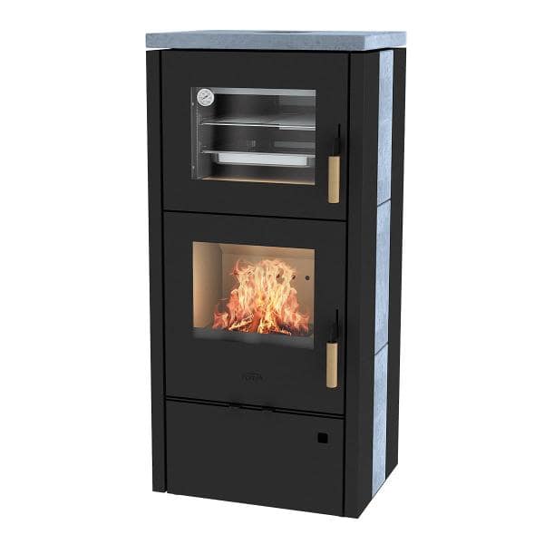 Kaminofen Fireplace Elite Inda mit Backfach inkl. Zubehör