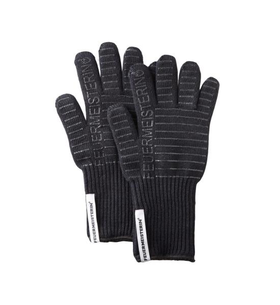 Feuermeisterin Premium Aramid Grillhandschuhe, schwarz