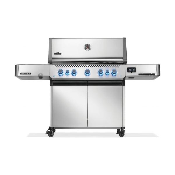 Gasgrill Napoleon Prestige 665 Connected Edelstahl mit SIZZLE ZONE und Infrarot-Heckbrenner (2025)