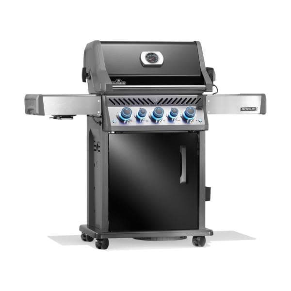 Gasgrill Napoleon Rogue PRO-S 425 Schwarz mit Gussrosten inkl. Drehspieß (2025)